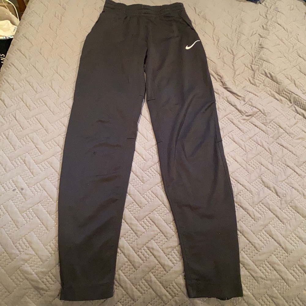Black Nike joggers